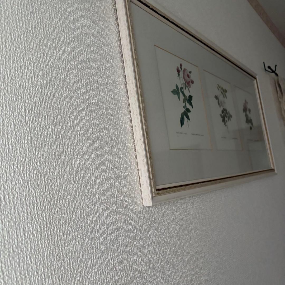 ローラアシュレイ 薔薇の額絵