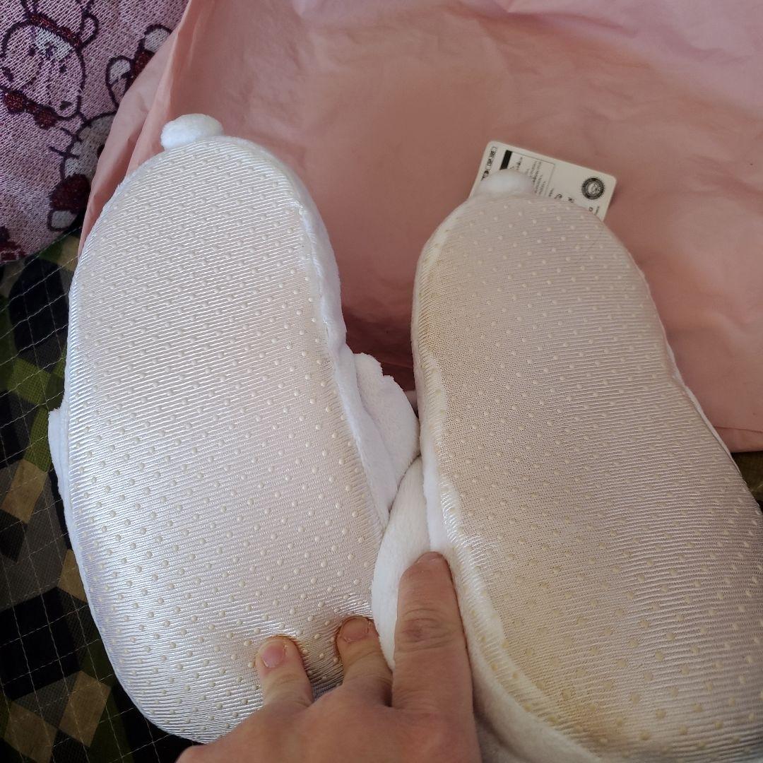 汎用うさぎ ルームシューズ サンダル 白 新品 未使用 非売品