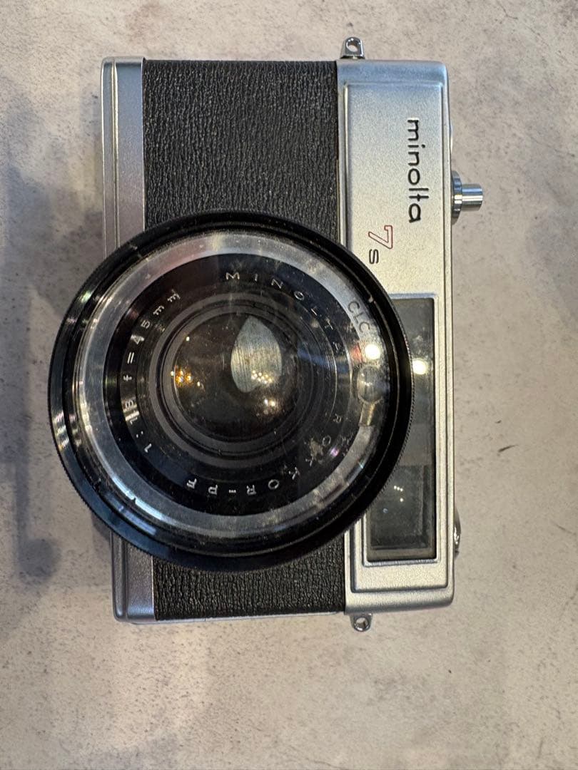 Minolta 7s フィルムカメラ レザーケース付き