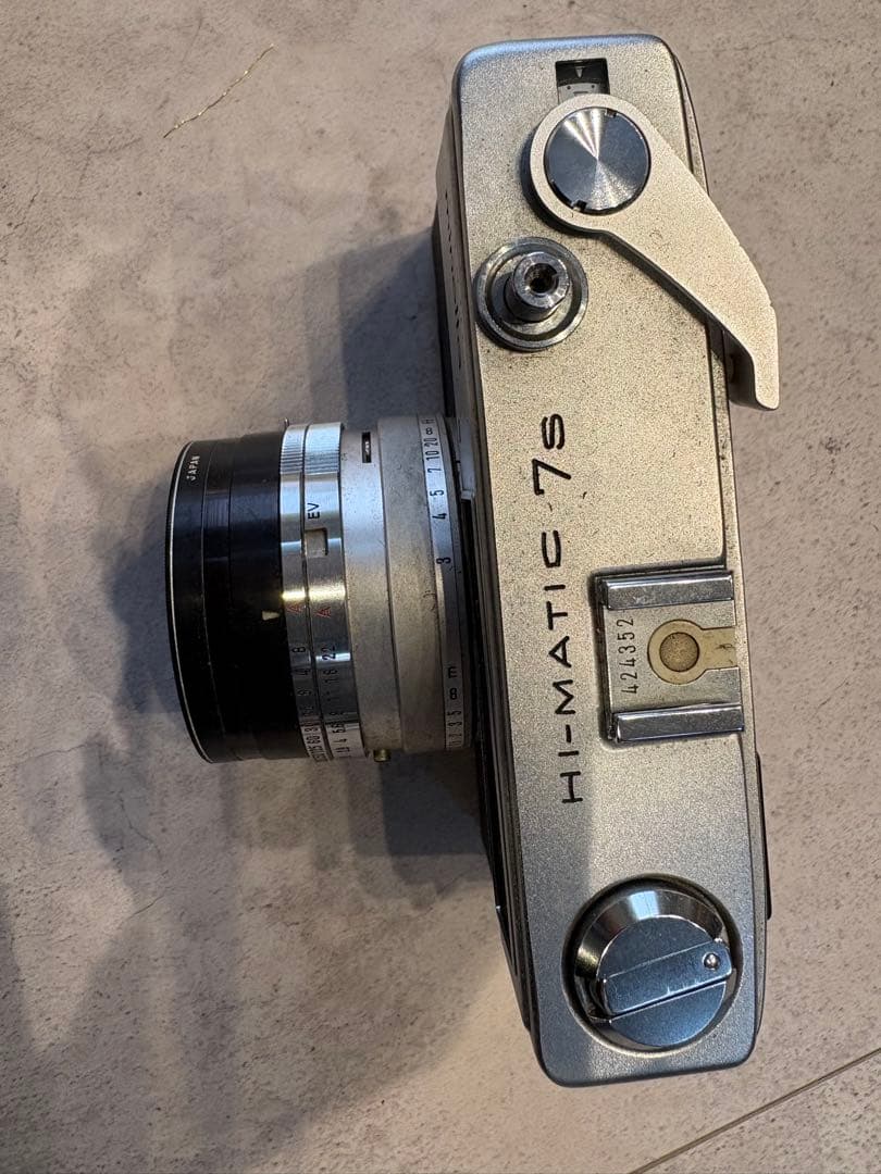 Minolta 7s フィルムカメラ レザーケース付き