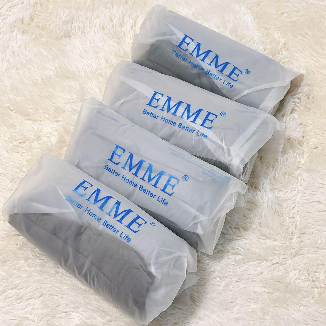 4枚セット⭐️綿100% ボックスシーツ シングル 抗菌防臭 全周ゴム 洗濯可能