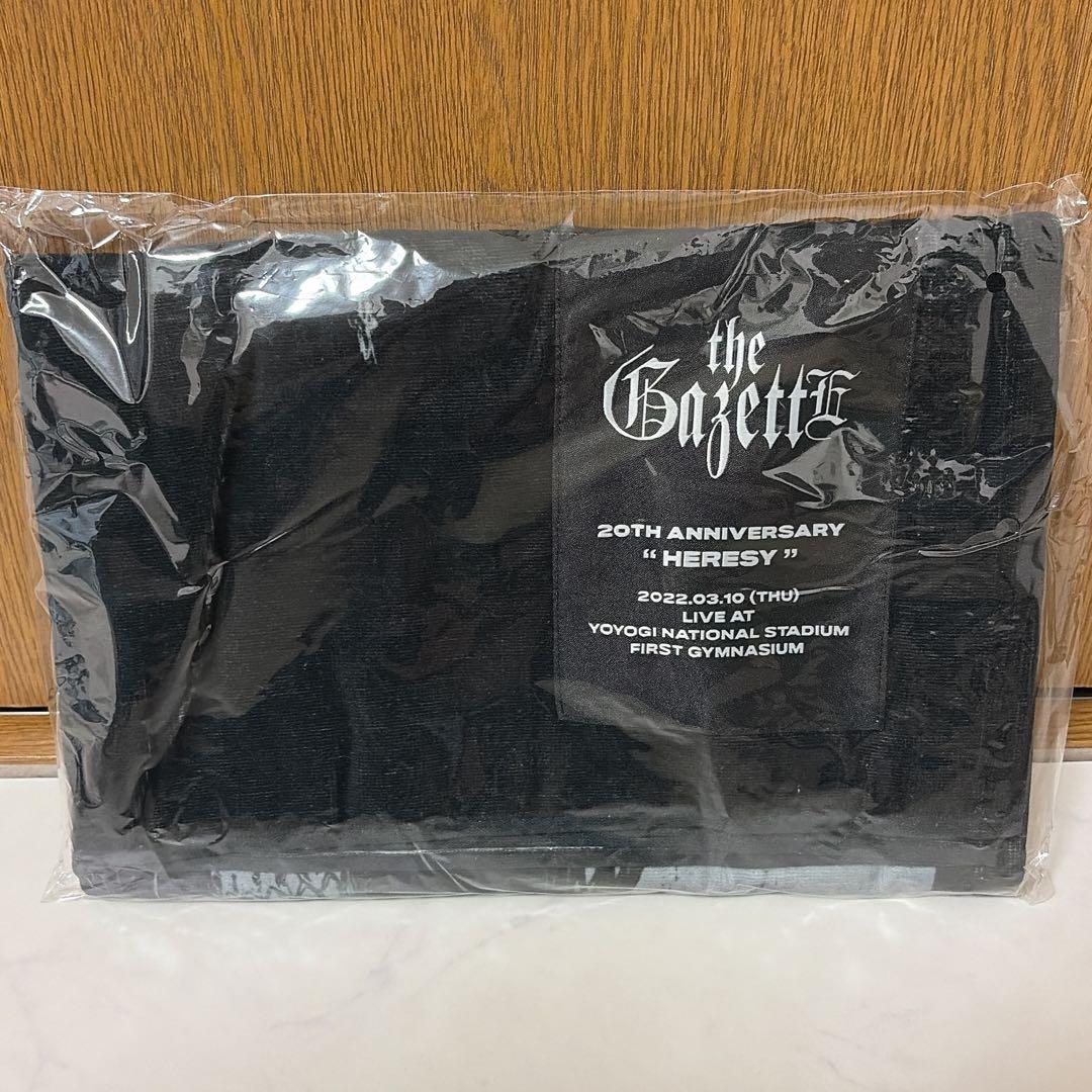 the GazettE 20th記念 バスタオル レア 未開封