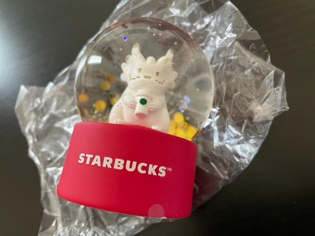 スターバックス 干支 龍 ドラゴン ニューイヤー スノードーム スノーグローブ