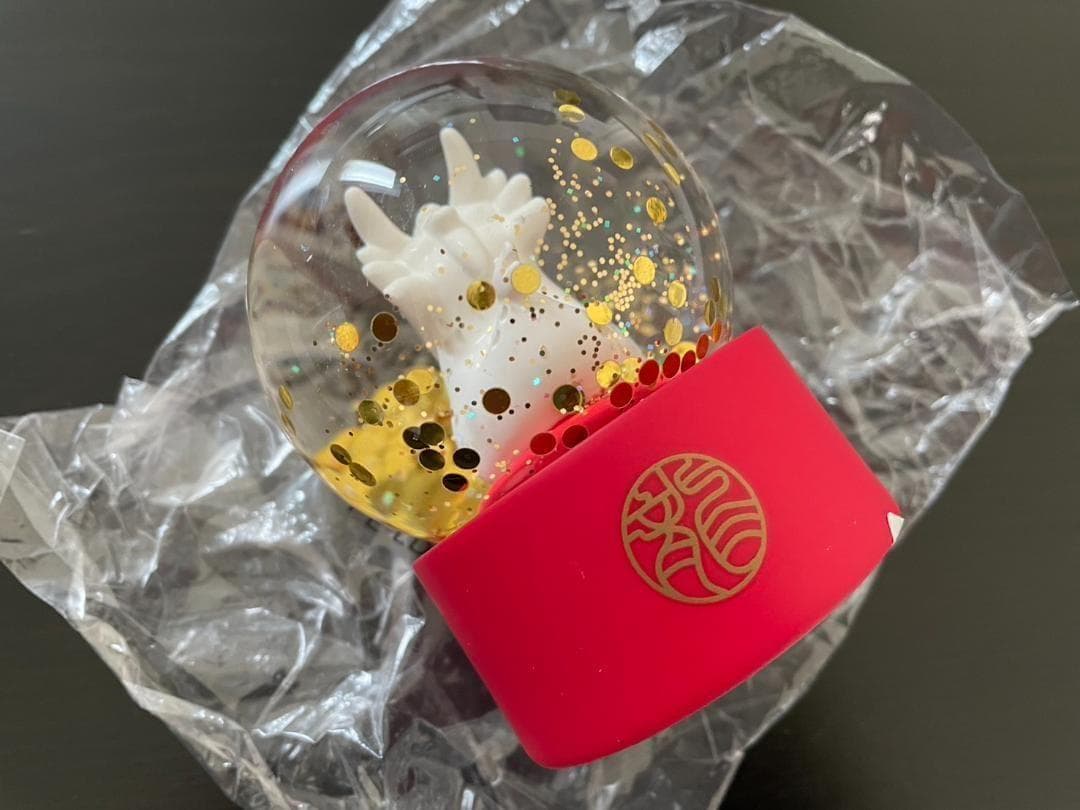 スターバックス 干支 龍 ドラゴン ニューイヤー スノードーム スノーグローブ