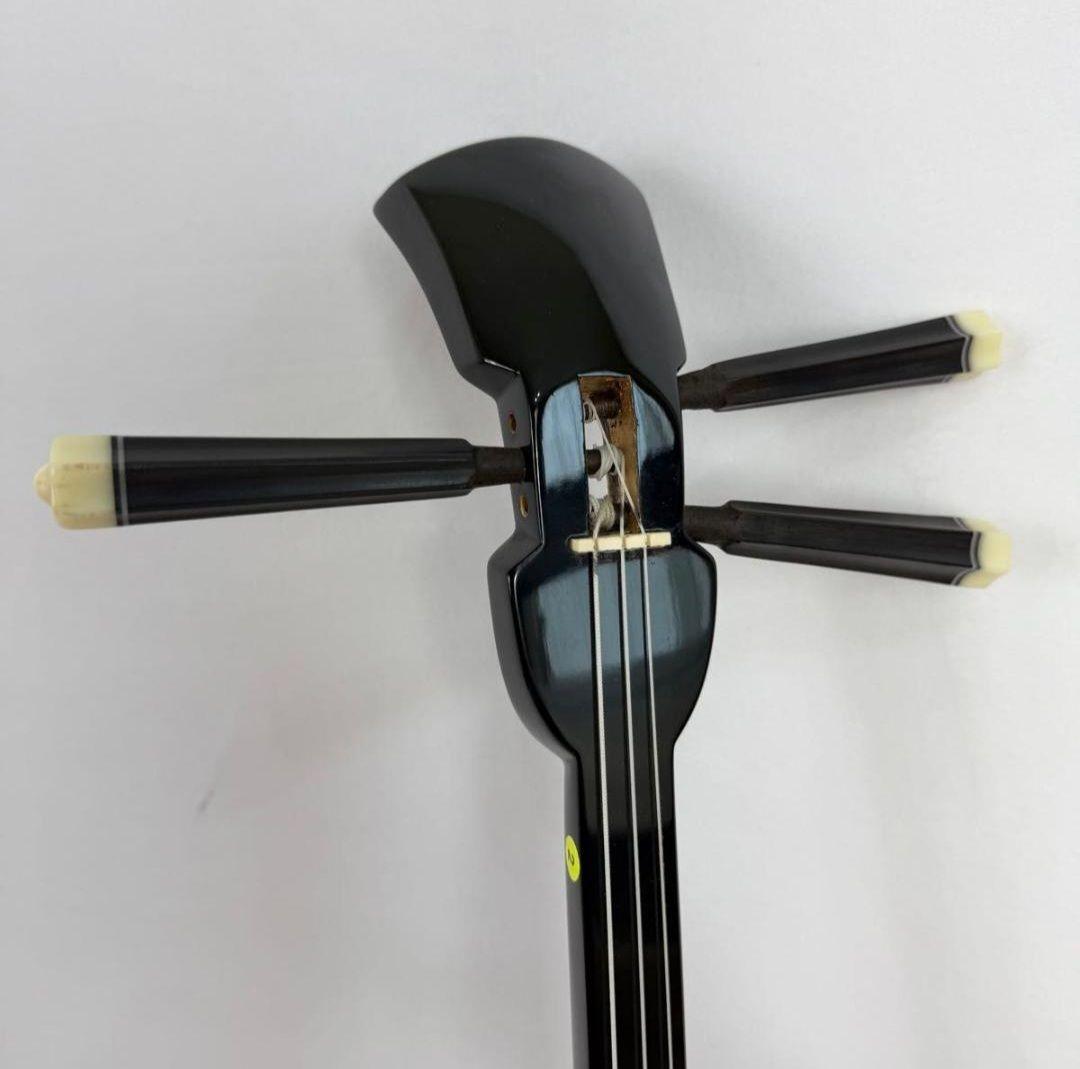 m*a様 【美品】沖縄三線 本革 蛇柄 強化張り 沖縄三味線 和楽器 ソフトケー