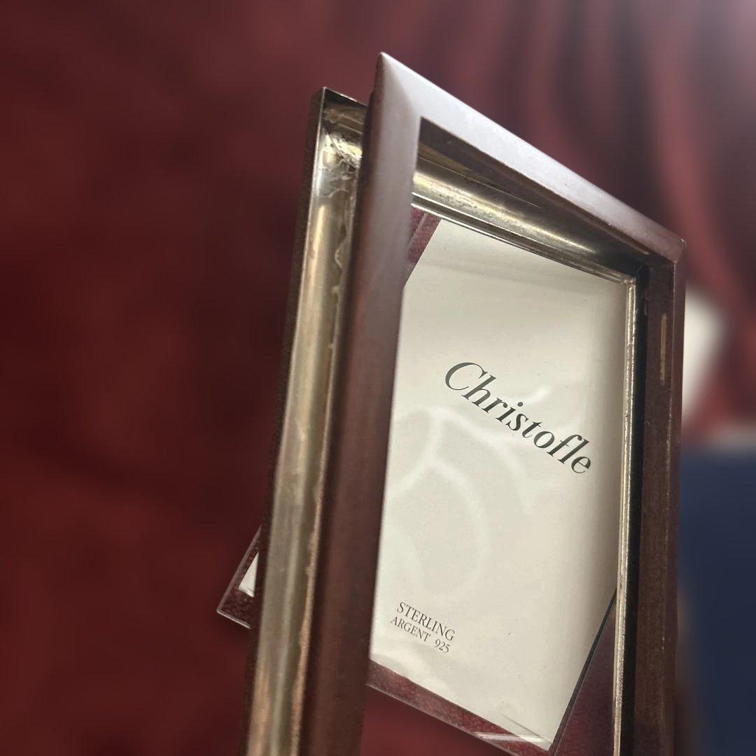 クリストフル　アルビ　フォトフレーム　925　STERLING　写真立て　L判