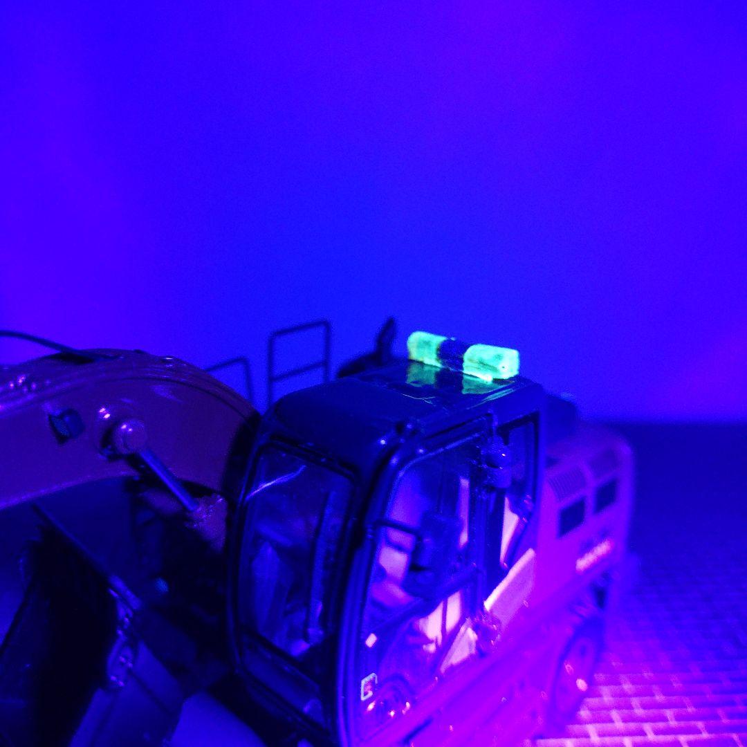 HITACHI ZX140W モノブーム&平爪バケット 雪像解体仕様(1/50)
