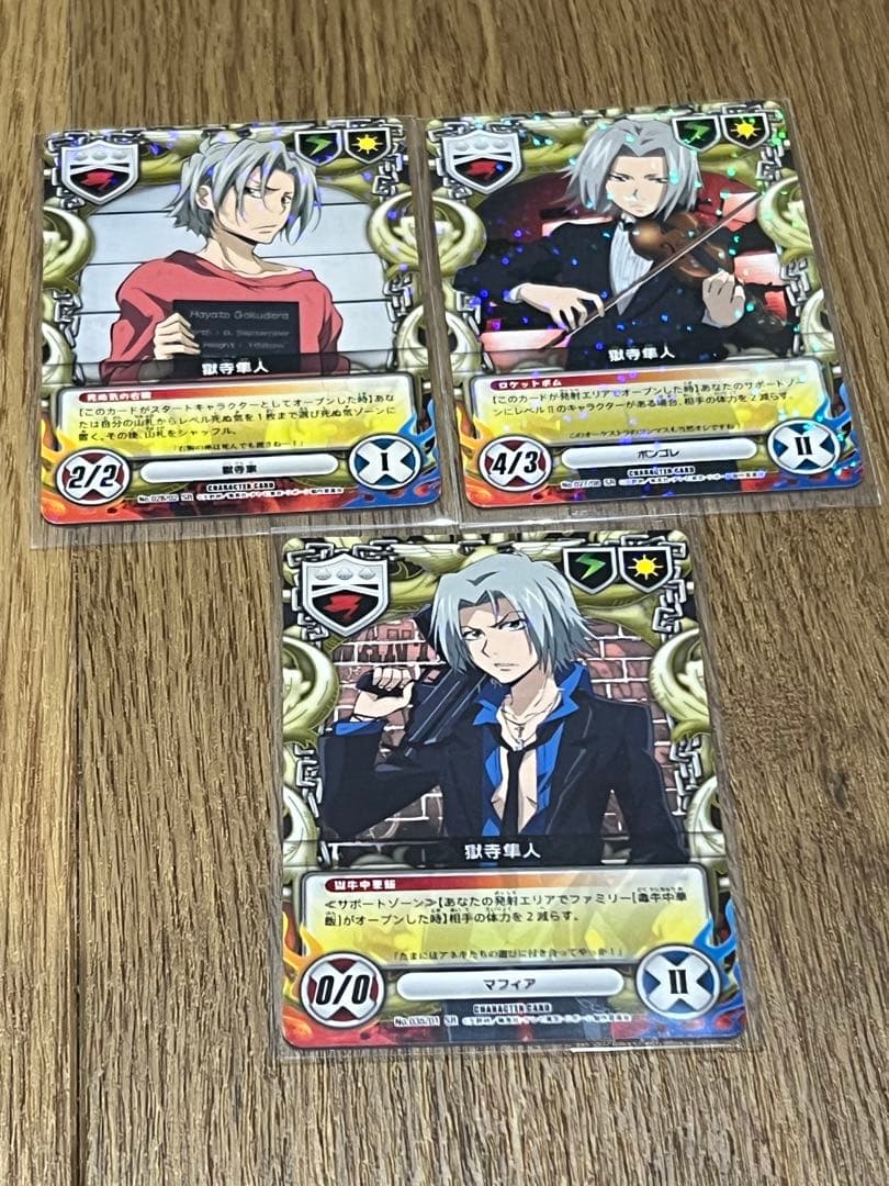 家庭教師ヒットマンREBORN! CCG 獄寺隼人２１枚セットSKR含む