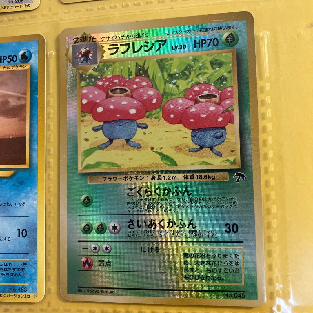 かっこいいポリゴン　くいしんぼカビゴン ノコッチ　ana マリル　ラフレシア