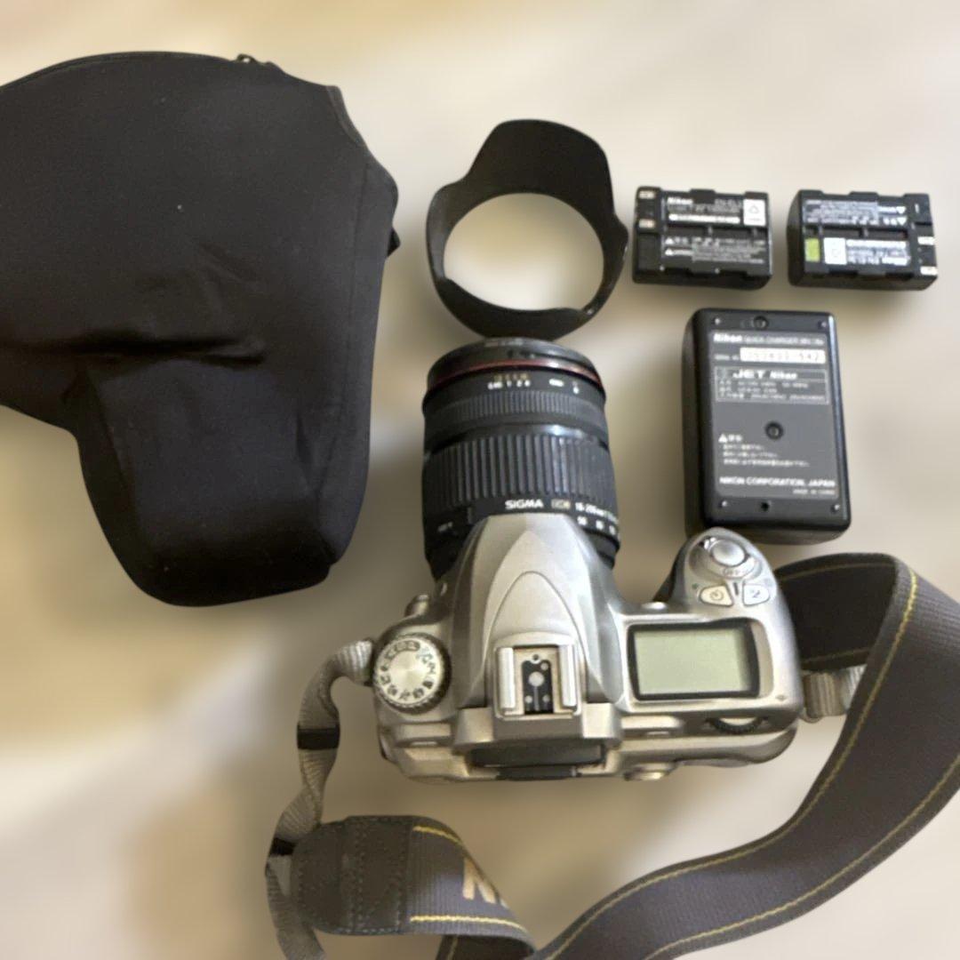 Nikonデジタル一眼レフD50+Sigma 18-200mmズームレンズセット
