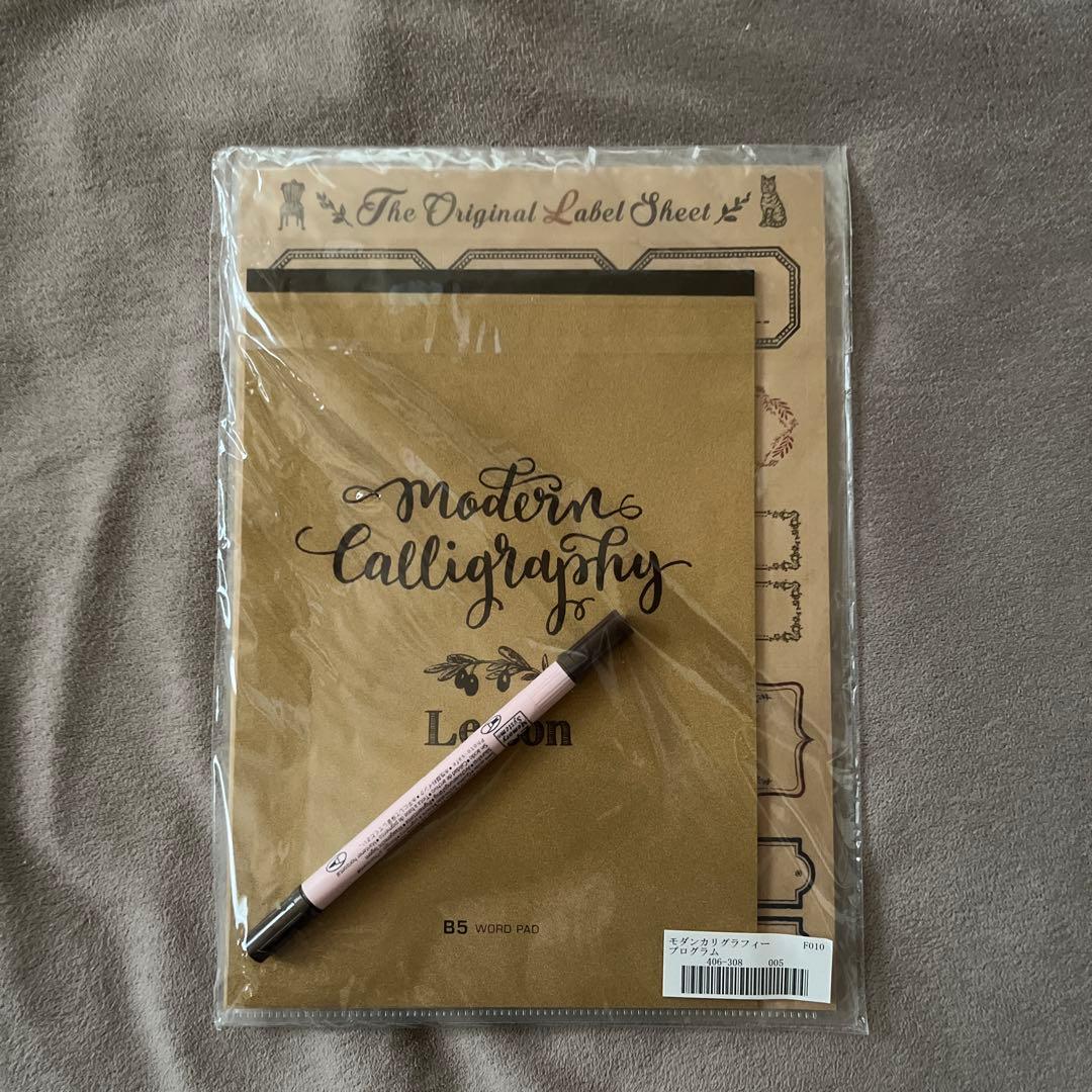 モダンカリグラフィー レッスンセット 1〜6 フェリシモ