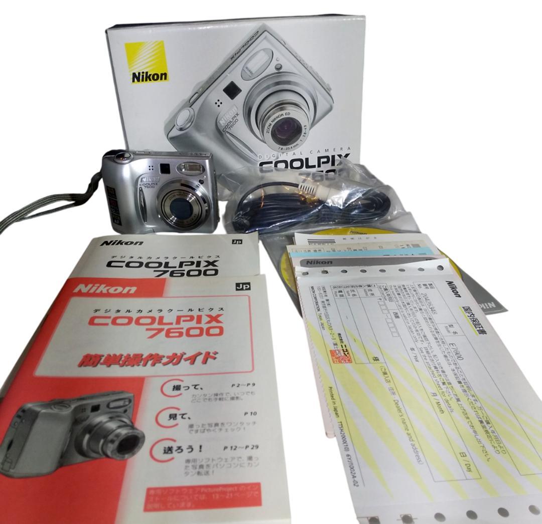 【美品】Nikon COOLPIX 7600 コンパクトデジタルカメラ