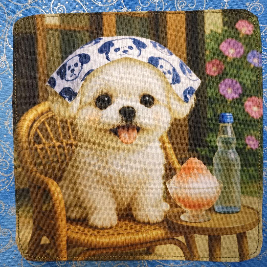 パニャ　ハンカチ　女の子柄