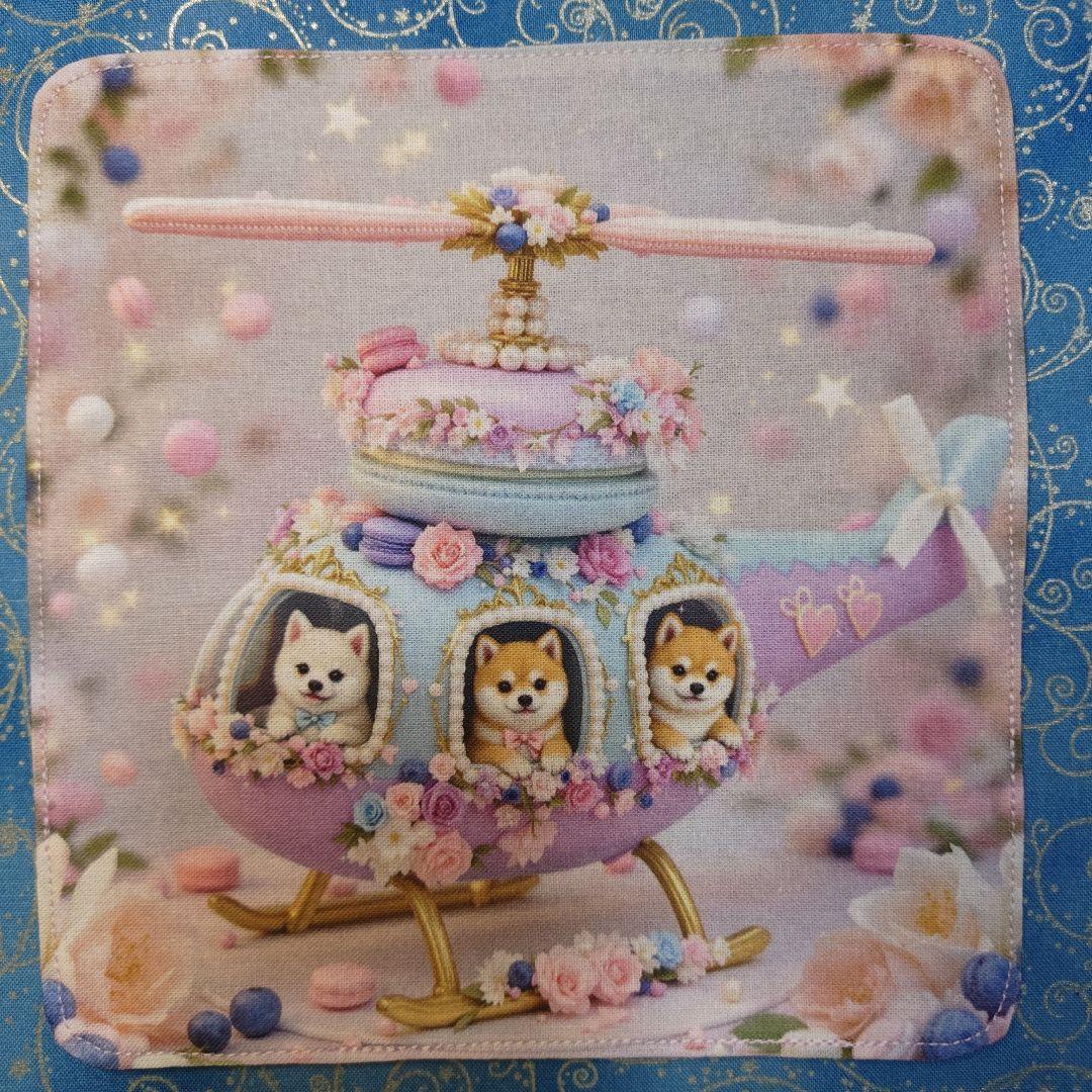 パニャ　ハンカチ　女の子柄