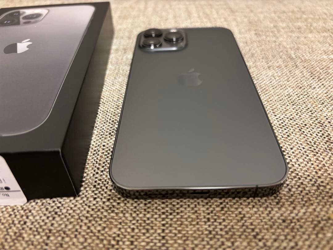 【美品】Apple iPhone 13 Pro Max 256GB グラファイト