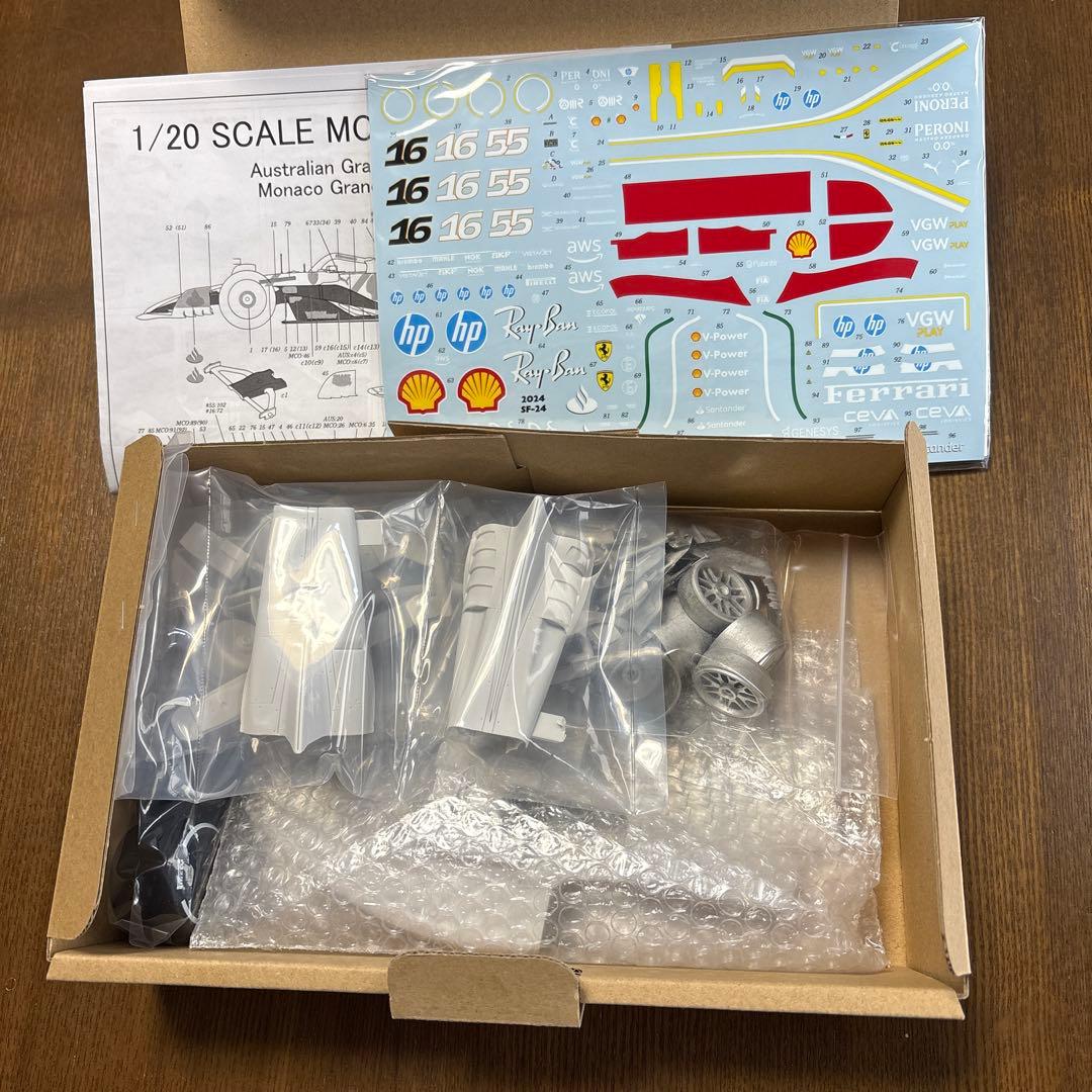 モデルファクトリーヒロ　1/20 フェラーリ　S-F1 2024 レジンキット