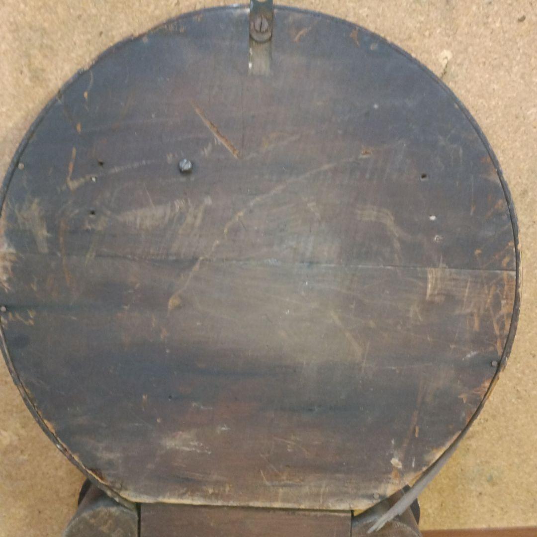 伊*二様 3722）イングラハム 本四つ丸 だるま時計 掛け時計 振り子 ゼンマ