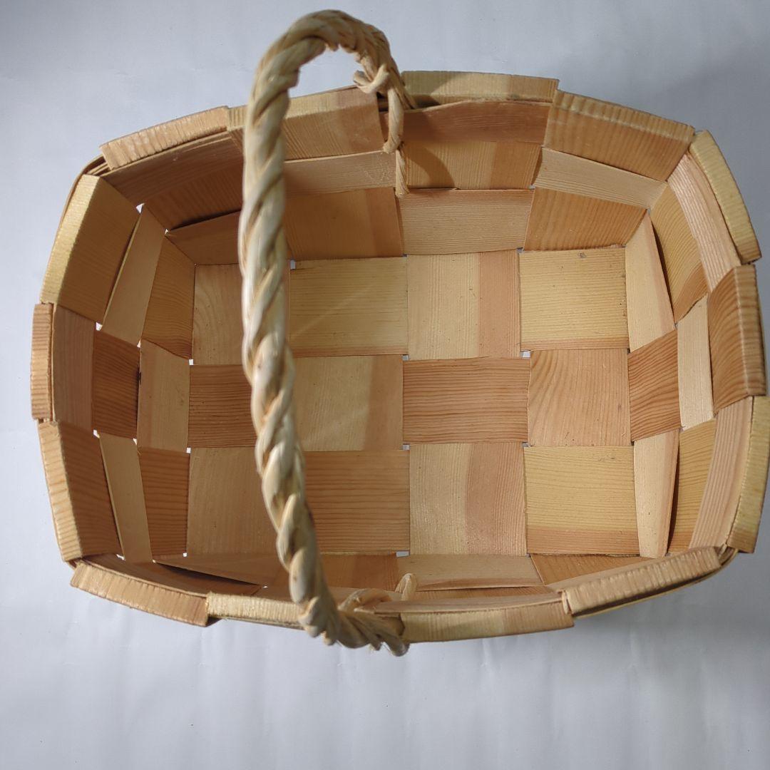 エストニア製　長方形バスケット #カゴアミドリ #北欧