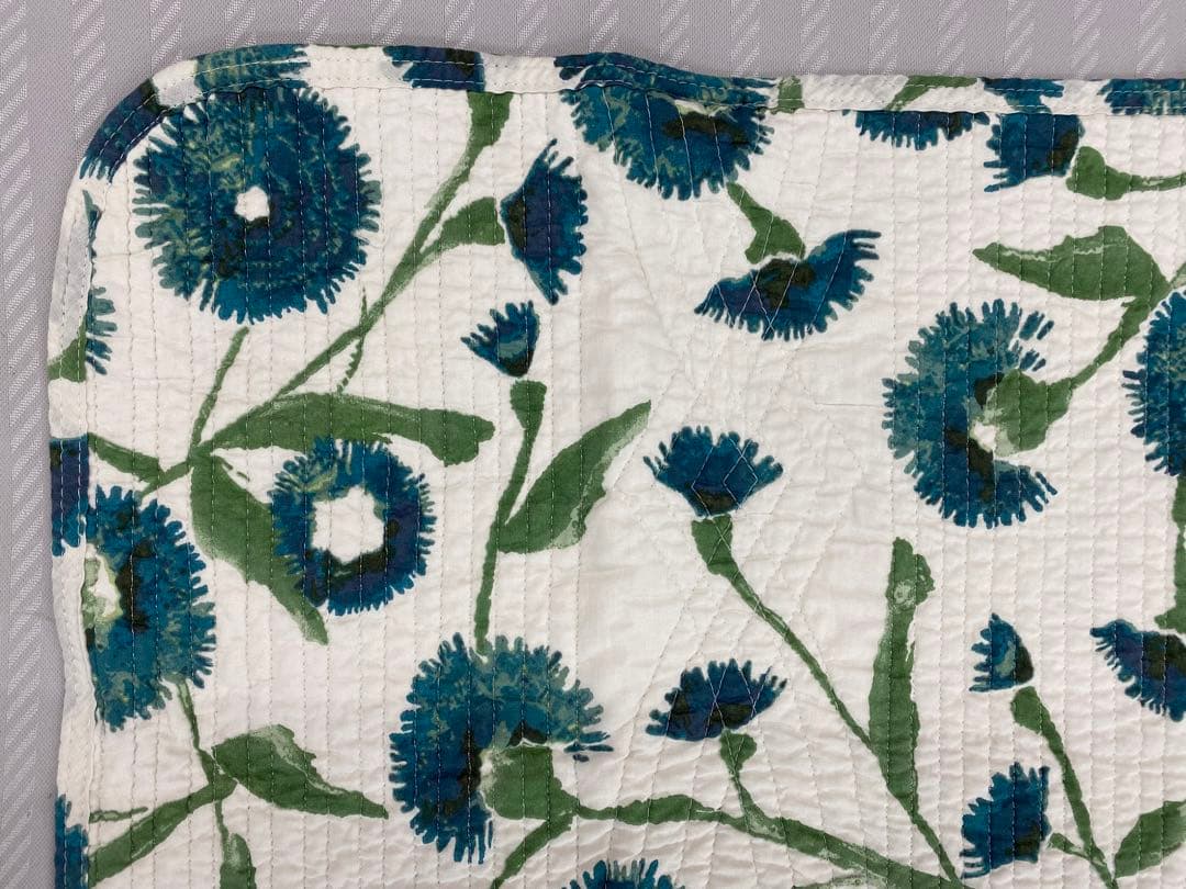 シビラ　敷きパッド・ハンドキルト・シングルサイズ約１００×２０５㎝・綿１００%