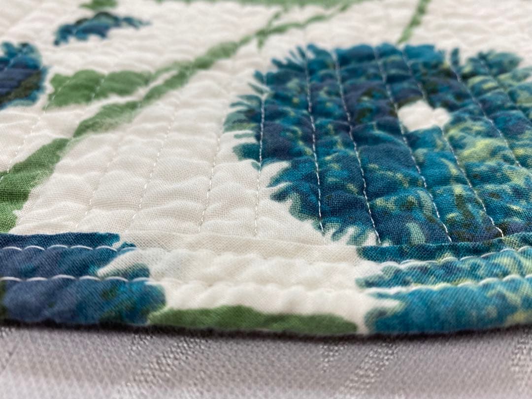 シビラ　敷きパッド・ハンドキルト・シングルサイズ約１００×２０５㎝・綿１００%