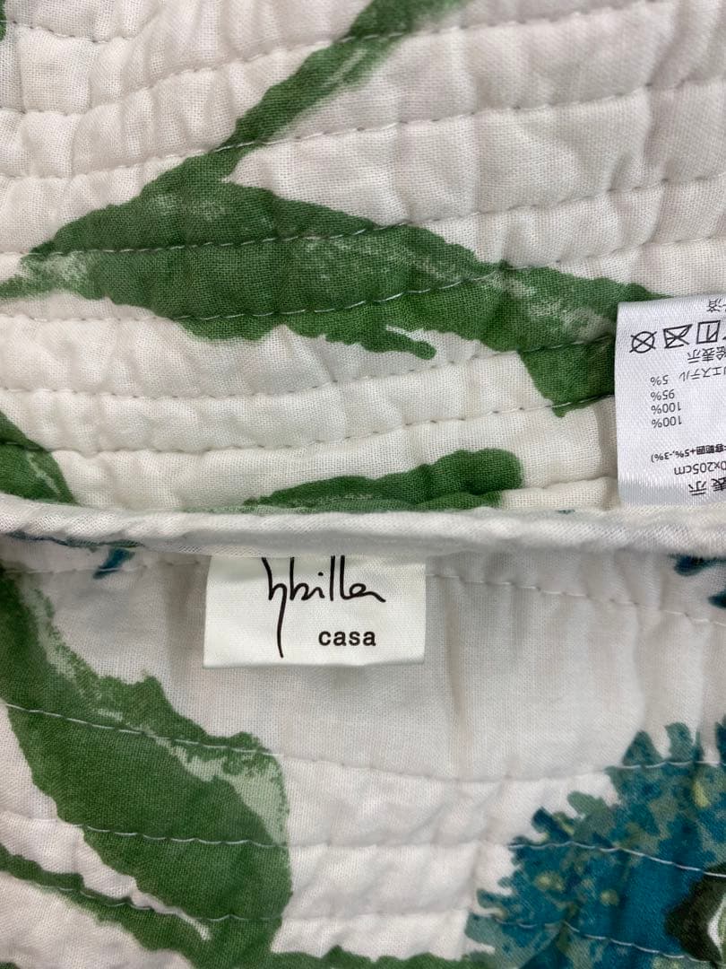 シビラ　敷きパッド・ハンドキルト・シングルサイズ約１００×２０５㎝・綿１００%