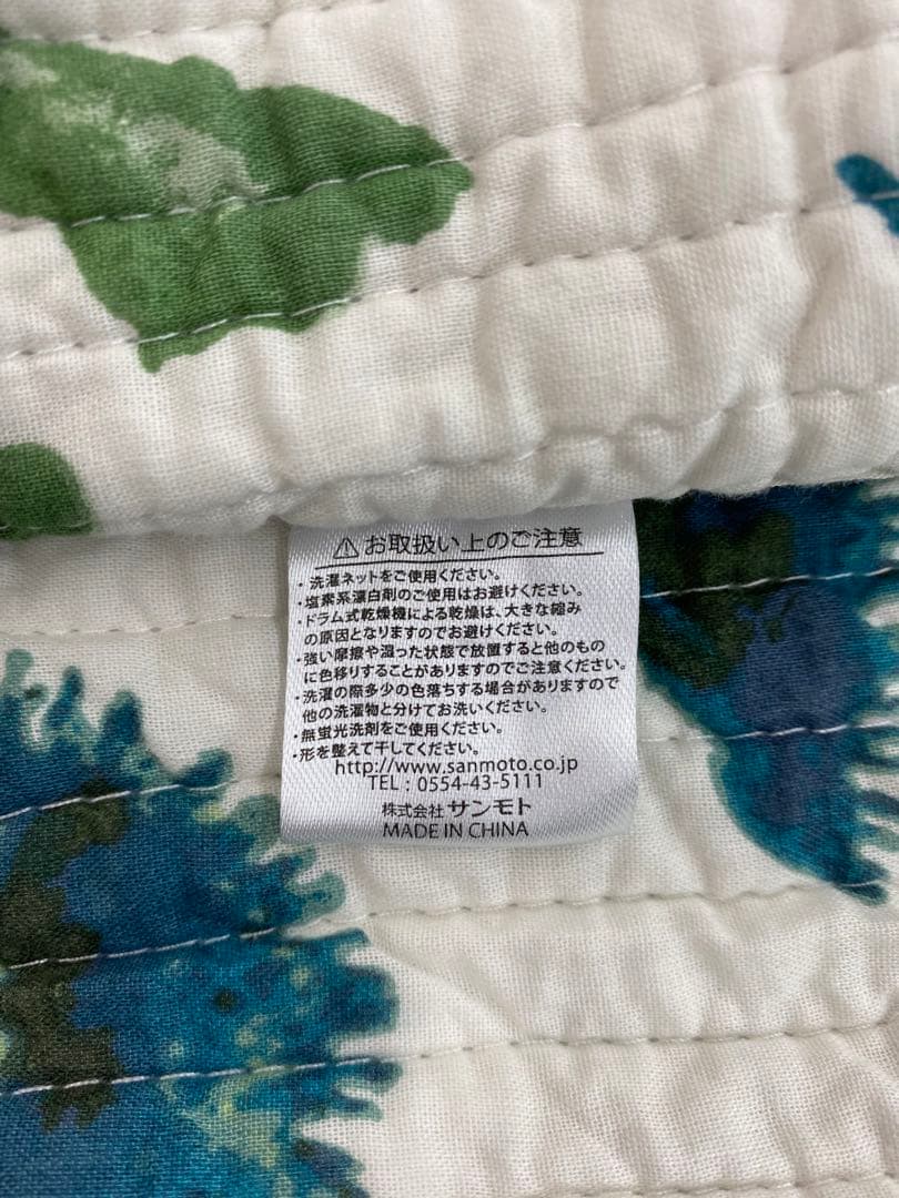 シビラ　敷きパッド・ハンドキルト・シングルサイズ約１００×２０５㎝・綿１００%