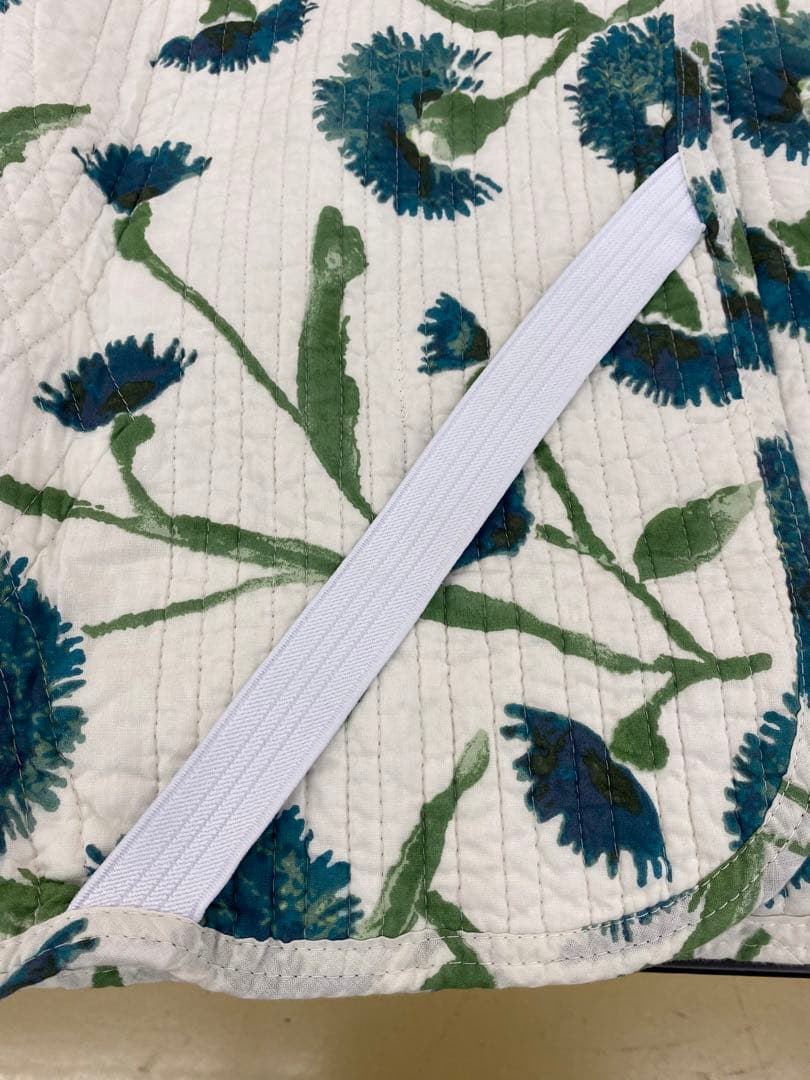 シビラ　敷きパッド・ハンドキルト・シングルサイズ約１００×２０５㎝・綿１００%