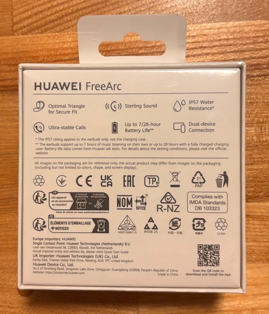 HUAWEI FreeArc 新品未開封 ワイヤレスイヤホン