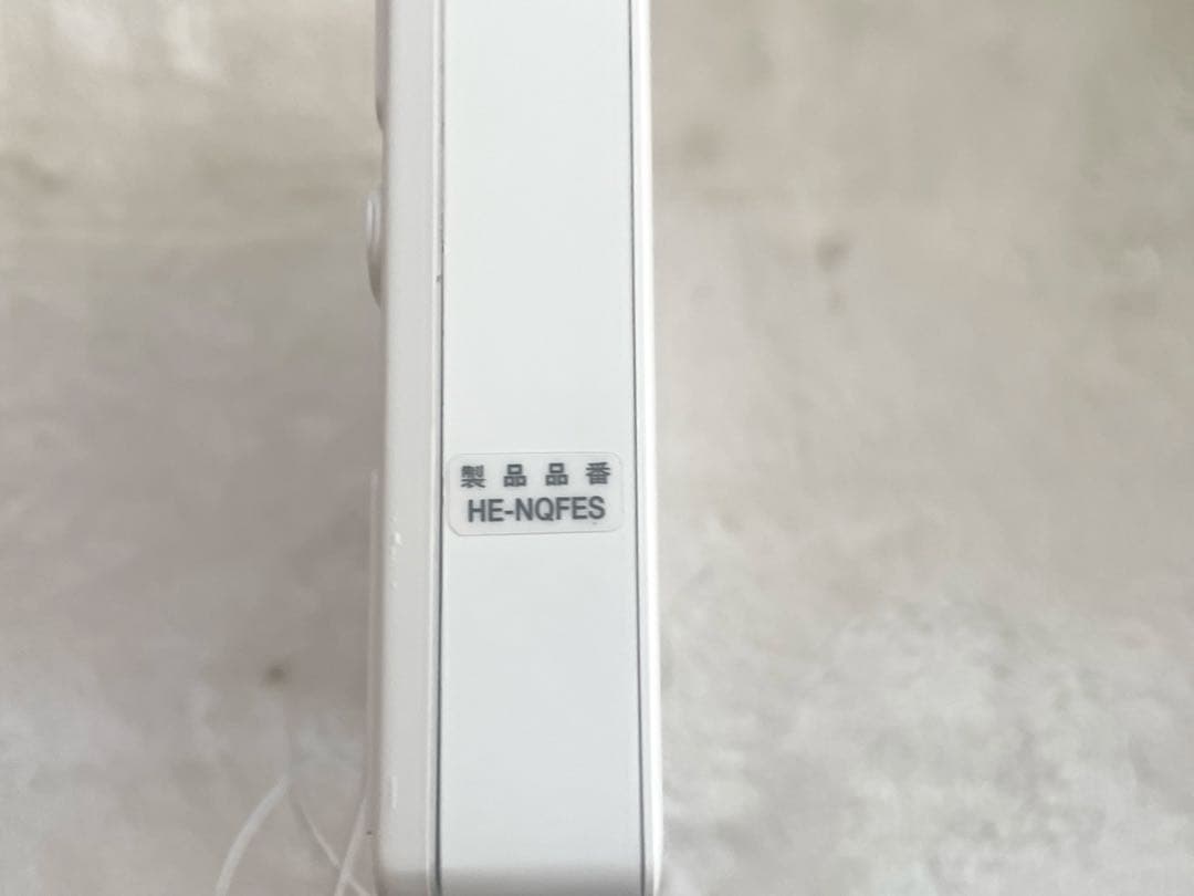 【令和6年7月購入】Panasonic HE-NQFES エコキュートリモコン