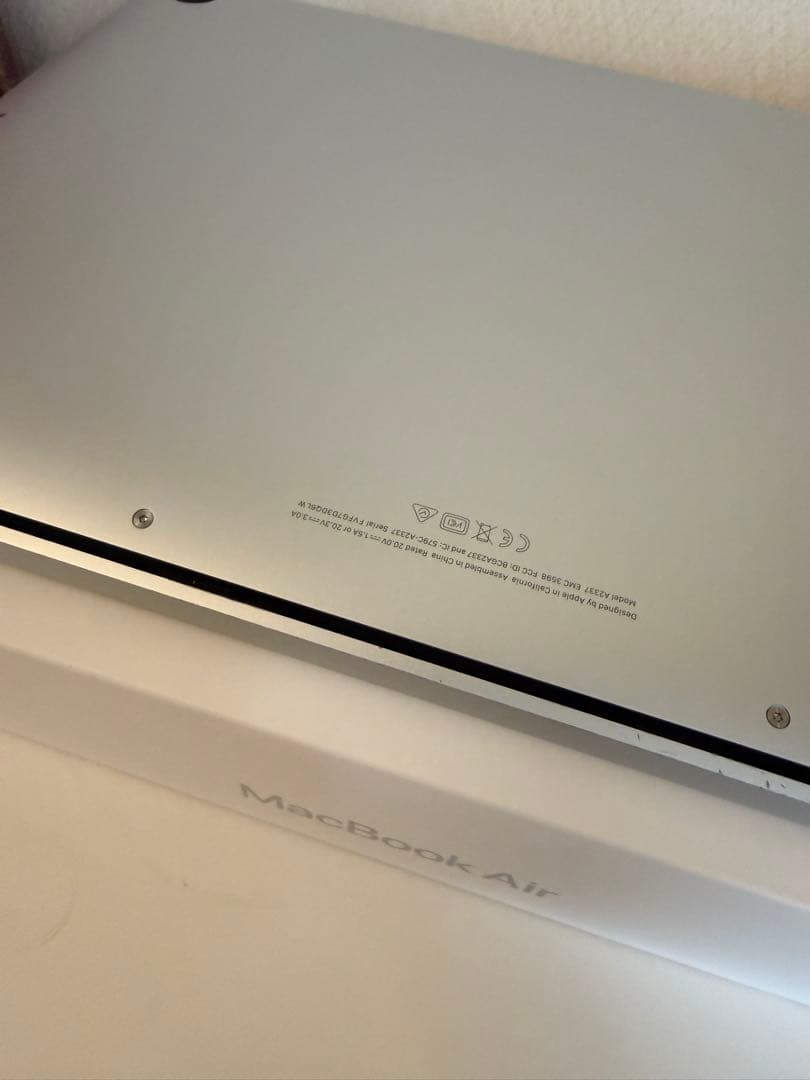 USキーボードM1 MacBook Air 13\"8GB/256GB シルバー