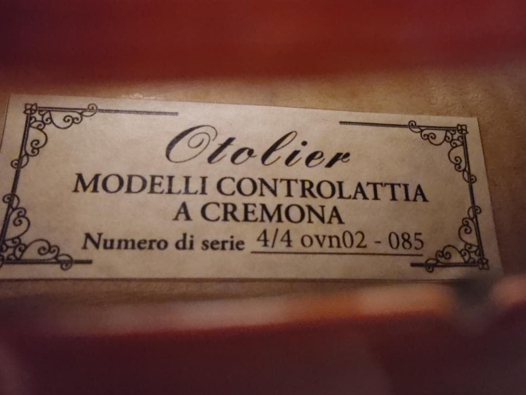 【製造証明書付】Bella Armonia バイオリン（大人用） 初～中級者向け