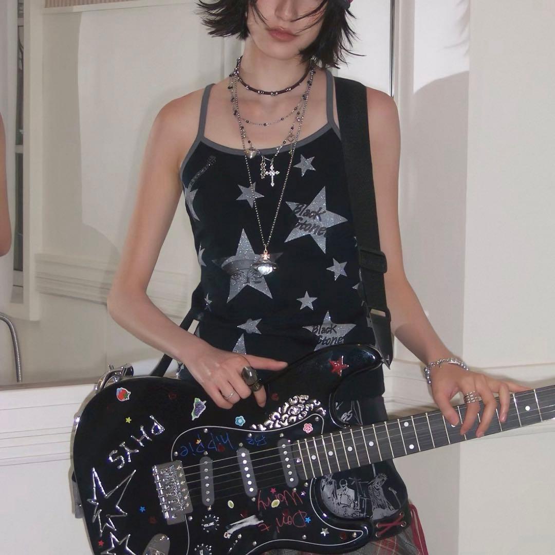 NANA コラボ キャミソール ナナ 海外限定 Mサイズ 矢沢あい Y2K