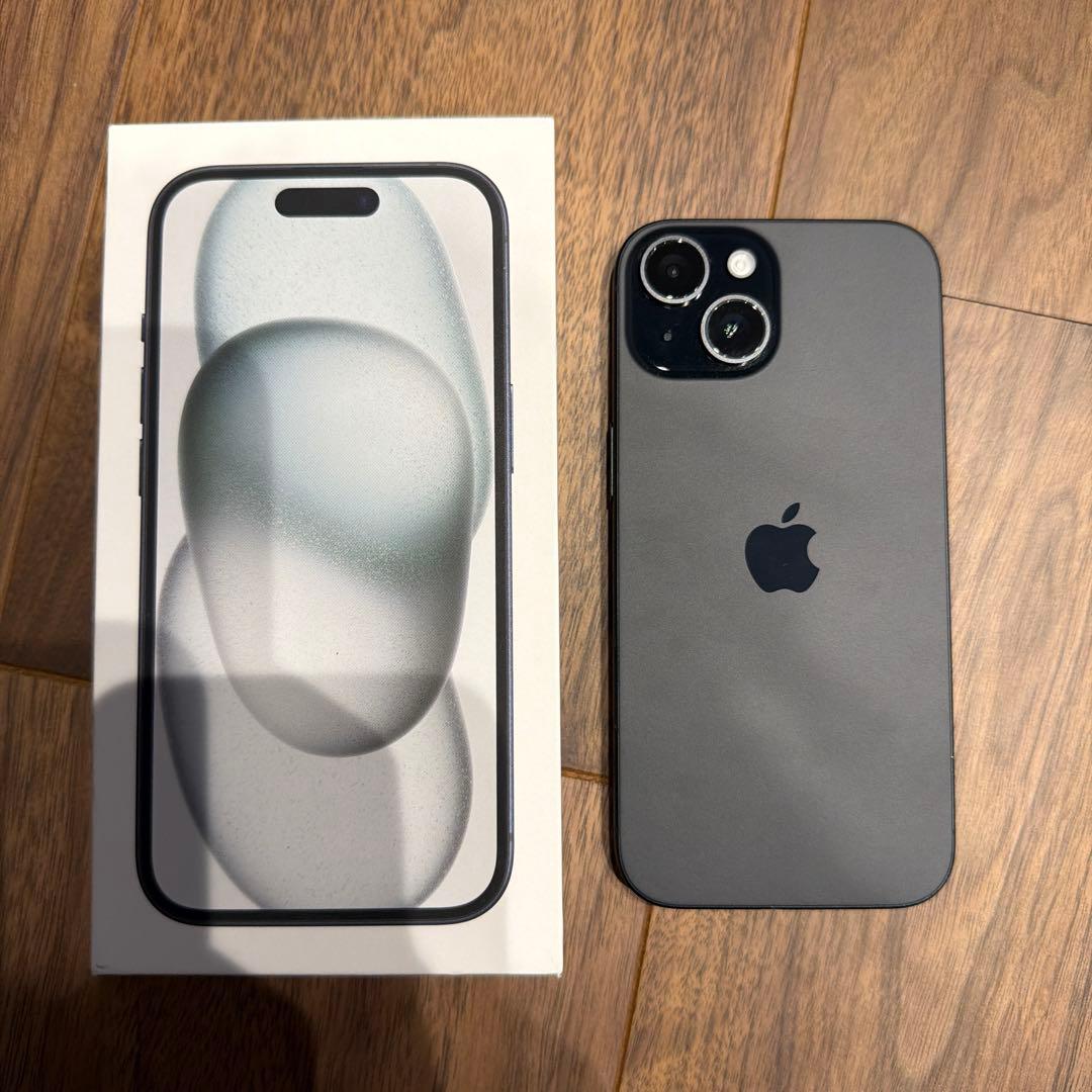 iPhone15 256GB ブラック 本体