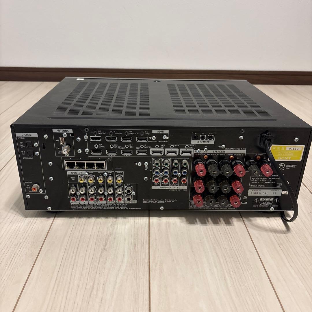 SONY AVアンプ デジタルオーディオ　STR-DN2030