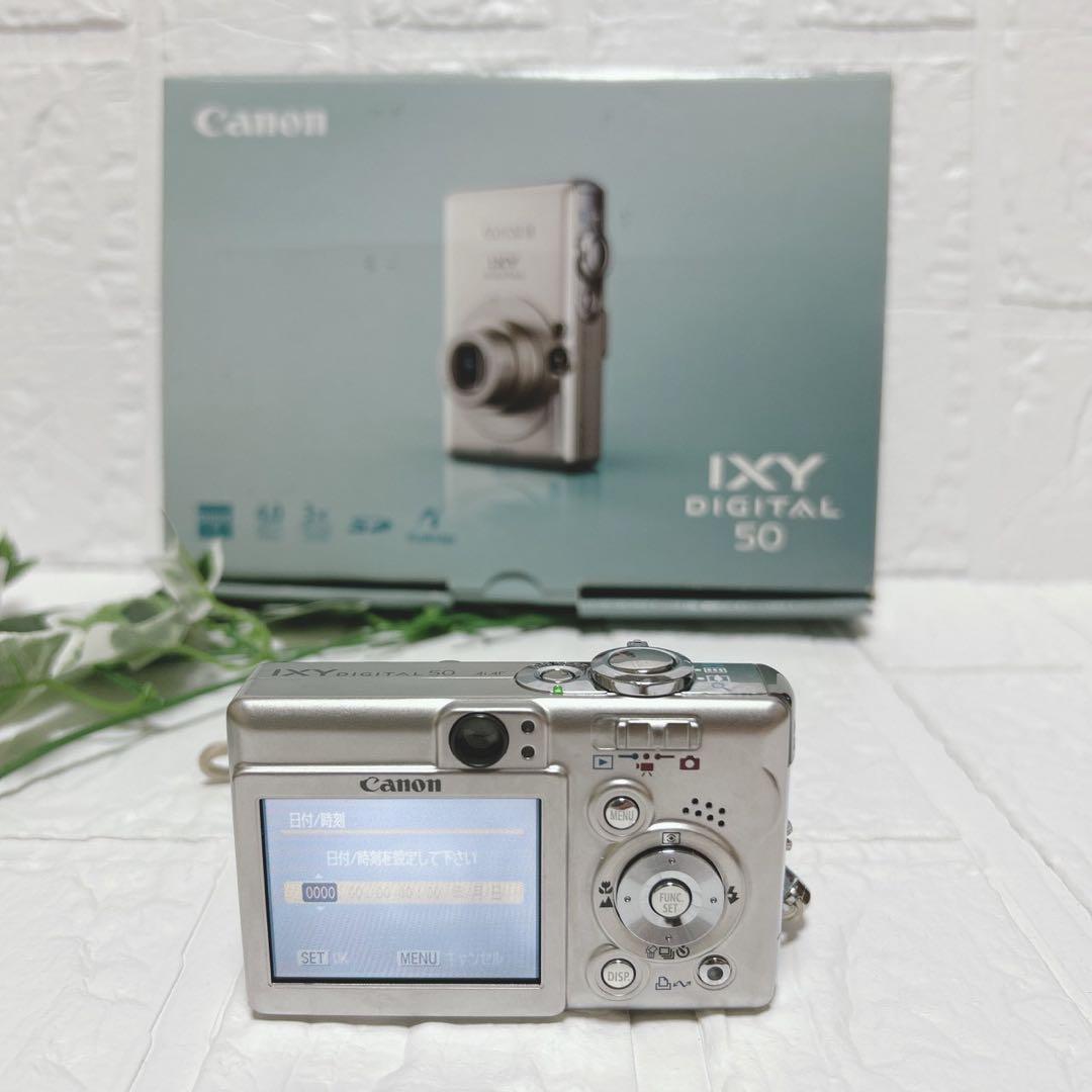 Canon キャノン IXY DIGITAL 50 デジタルカメラ コンデジ