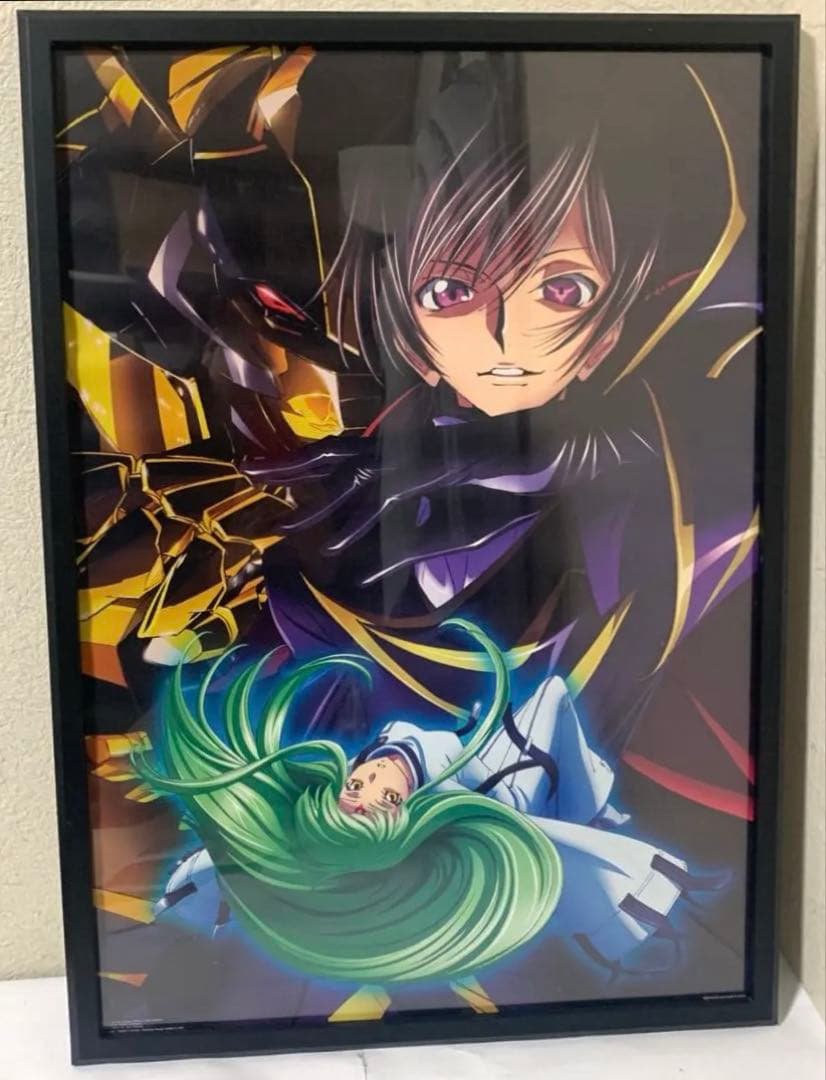 コードギアス 反逆のルルーシュ　一番くじ　非売品　ポスター　2点セット　額付き