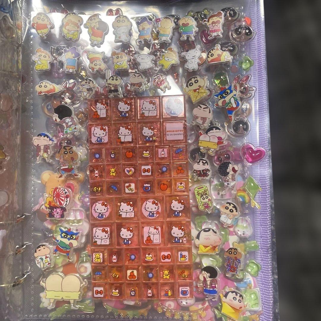 シール帳　完成品　14ページ　シール帳完成品　たまごっち　サンリオ