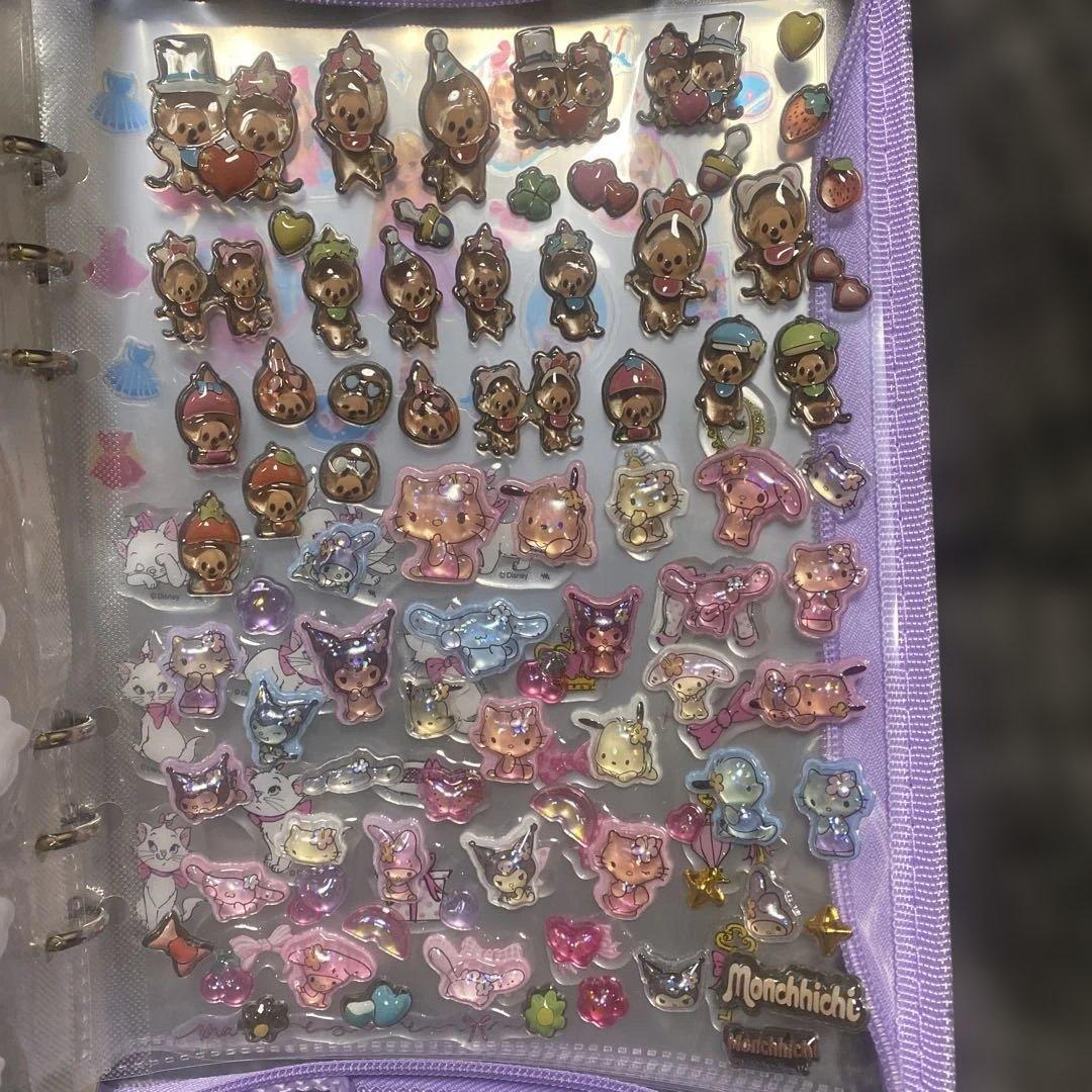 シール帳　完成品　14ページ　シール帳完成品　たまごっち　サンリオ