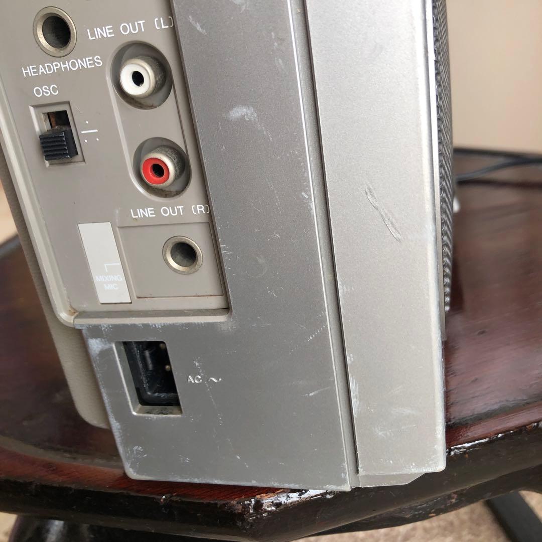 AIWA アイワ　FMAMラジカセ　Jー55 　日本製　レトロ　カセットジャンク