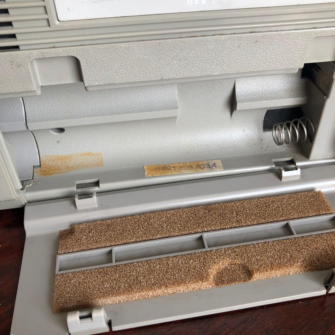 AIWA アイワ　FMAMラジカセ　Jー55 　日本製　レトロ　カセットジャンク