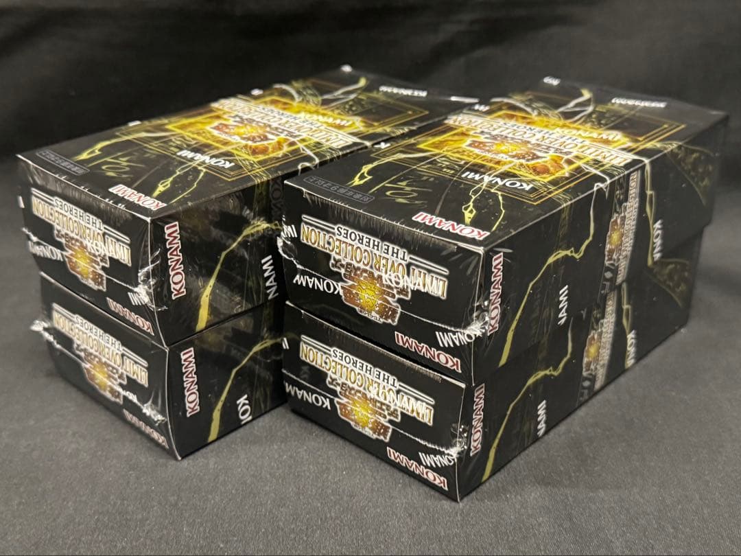 【シュリンク付き】遊戯王 LIMIT OVER COLLECTION 4BOX