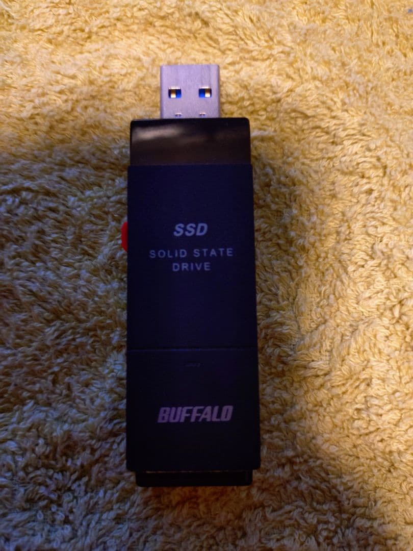 BUFFALO SSD-CTU3-BK ポータブルSSD 1TB
