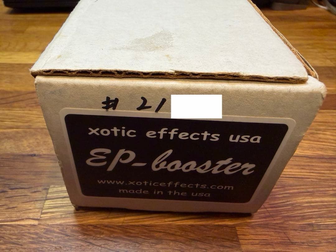 初期型 Xotic EP-Booster ギターエフェクター
