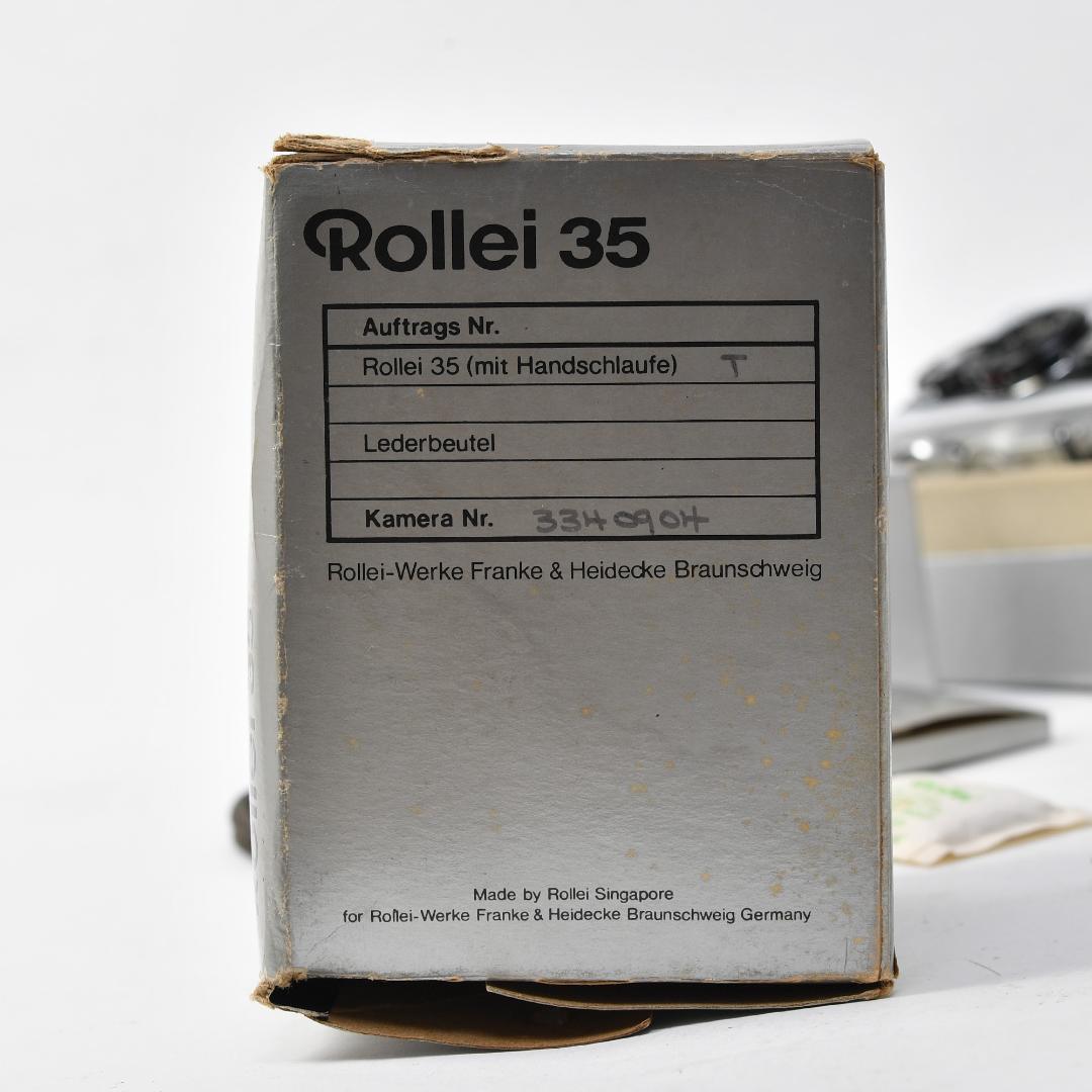 Rollei 35オーバーホール済 ローライ35 純正元箱付属品多数 【完動品】