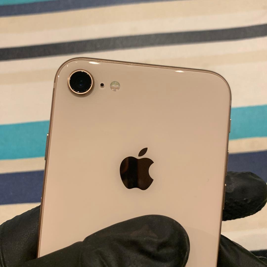 iPhone 8 ゴールド ローズゴールド　美品　SIMフリー　256G