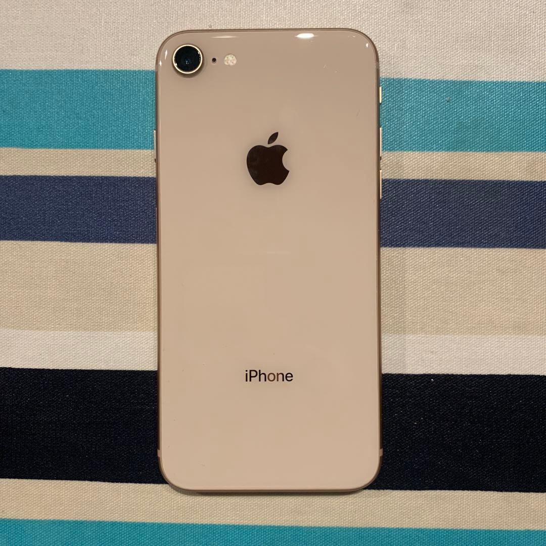 iPhone 8 ゴールド ローズゴールド　美品　SIMフリー　256G