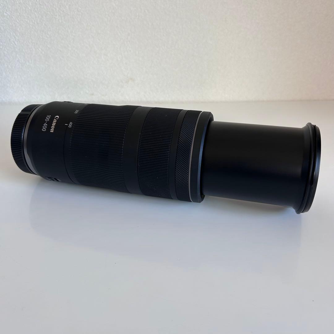 RF100-400mm F5.6-8 IS USM レンズフード・フィルター付き