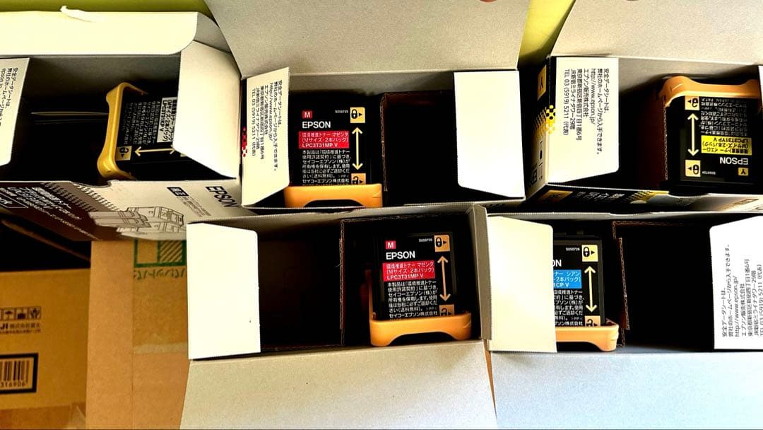 Epson インクカートリッジセット 4色５点