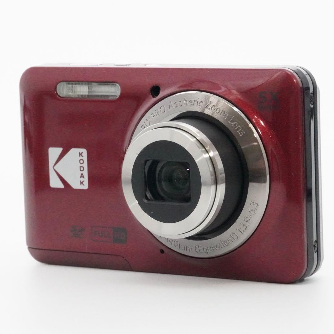 KODAK PIXPRO FZ55 デジタルカメラ レッド