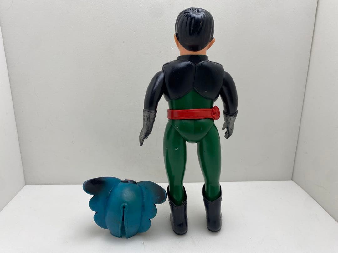 当時物！旧バンダイ　超人バロム1 面取れソフビ